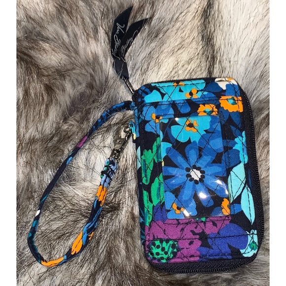 Vera Bradley Handbags - Vera Bradley Midnight Blues Wristlet